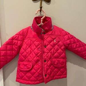 Joules Marsdale Quilted Jacket with cord trims throughout.